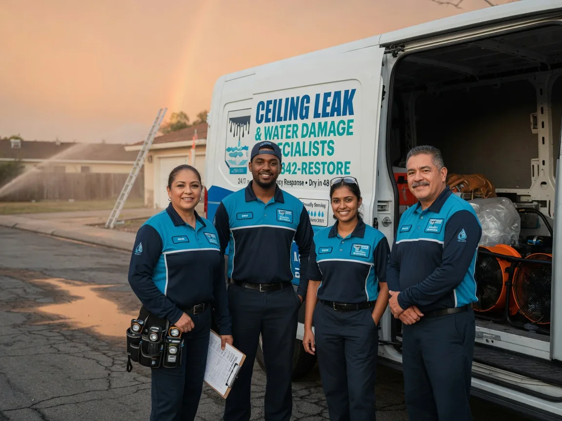 Ceiling Leak Cleanup company in Kunkle, OH